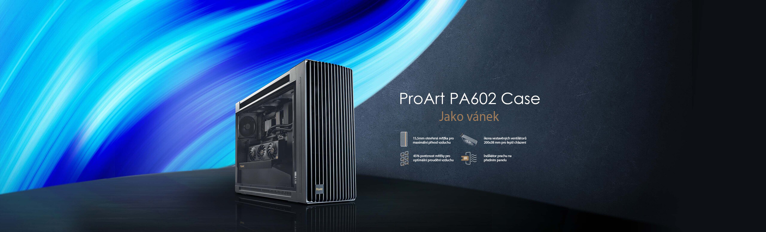 ProArt PA602 PC build key visual