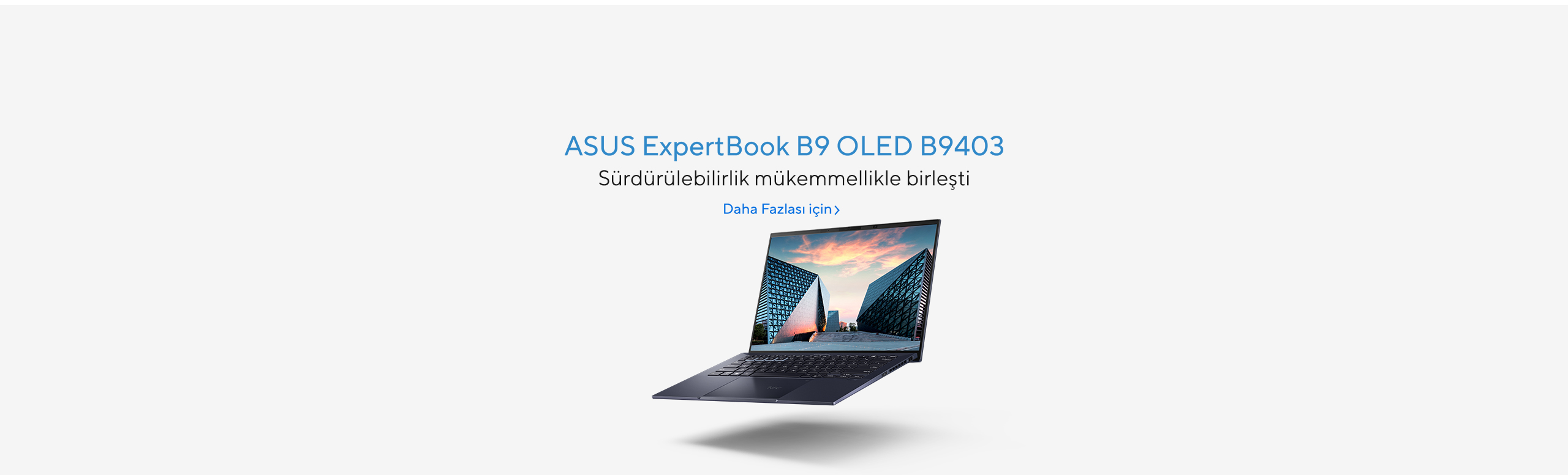 Sürdürülebilirlik mükemmellikle birleşti - ASUS ExpertBook B9 OLED B9403