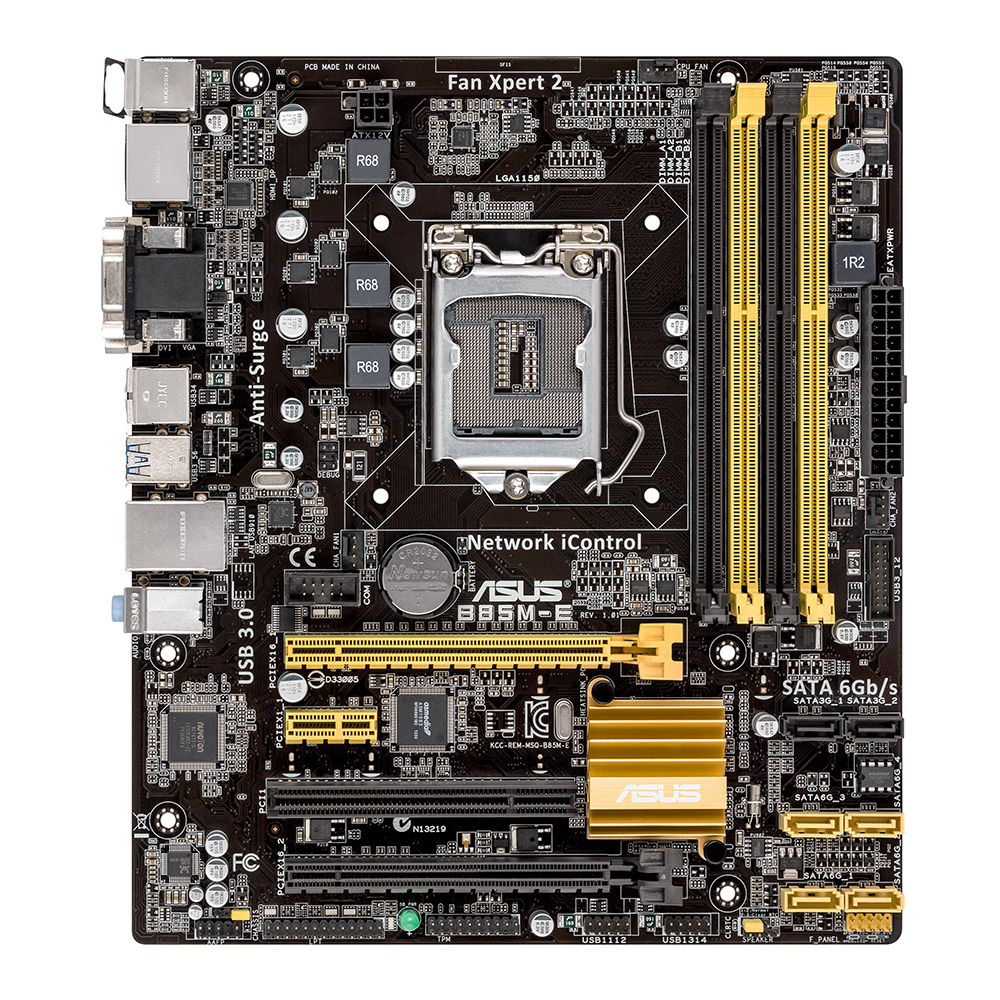 Asus B85M-E - (LGA 1150 - DDR3 1600) - Chipset Int