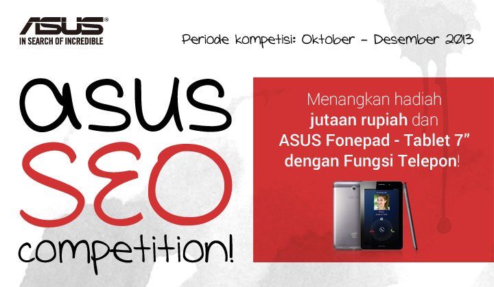 ASUS Fonepad SEO Contest