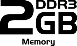Gigantic 2GB DDR3 Memory