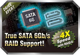 sata6G graph ASUS SABERTOOTH X58 Motherboard Review