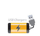 USB Charger+ : quickly charge mobile devices even with your notebook powered off