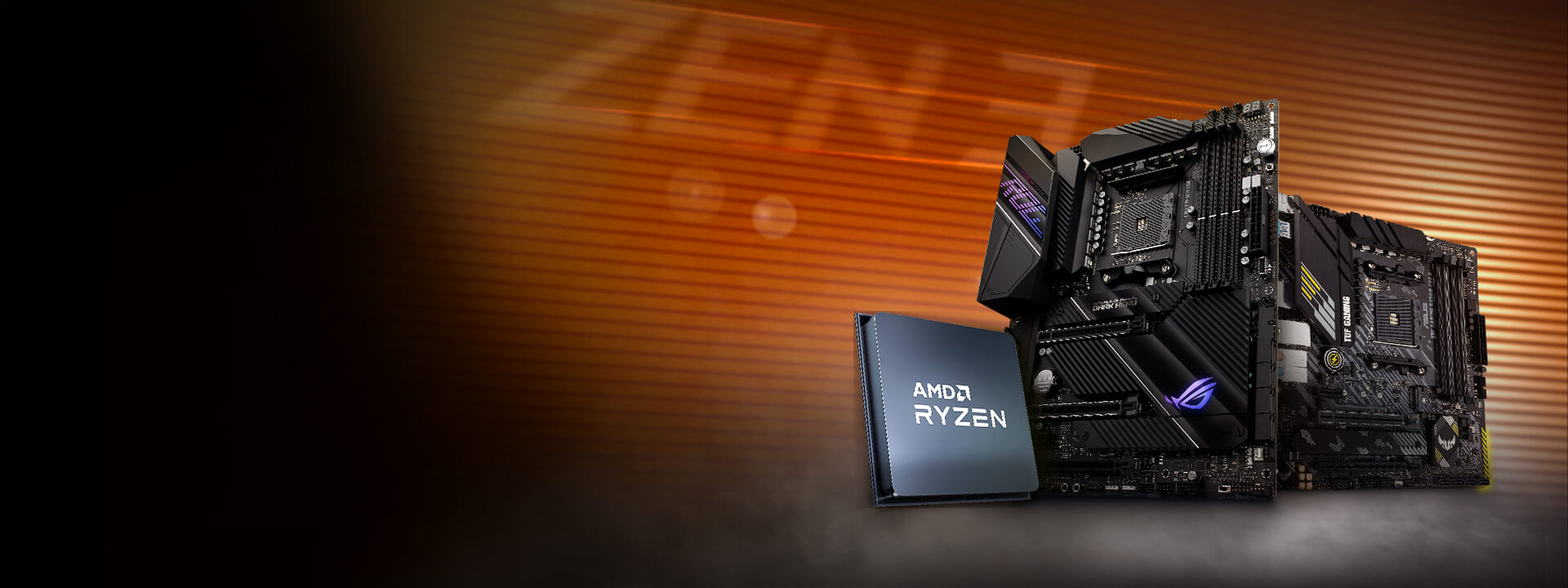 ASUS AMD B450 B550 X570-serie moederbord