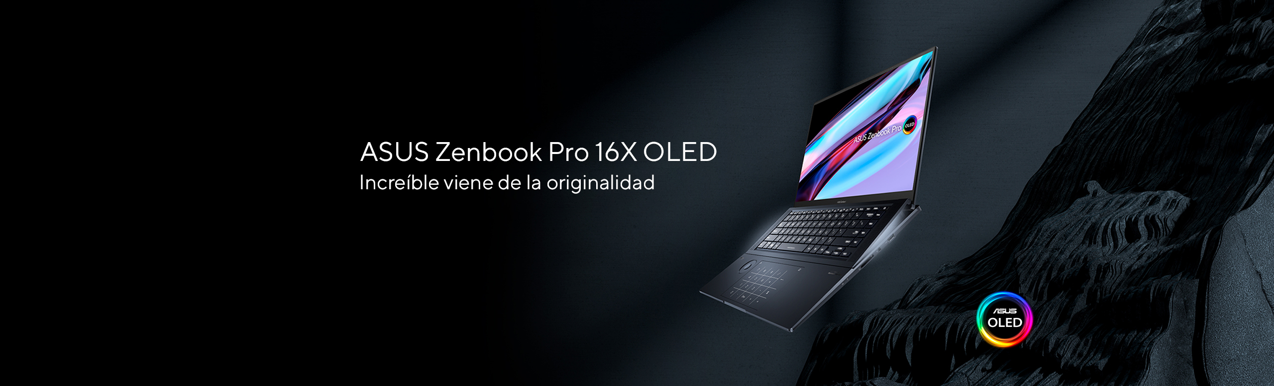 ASUS Zenbook Pro 16X OLED Lo increíble viene de la originalidad