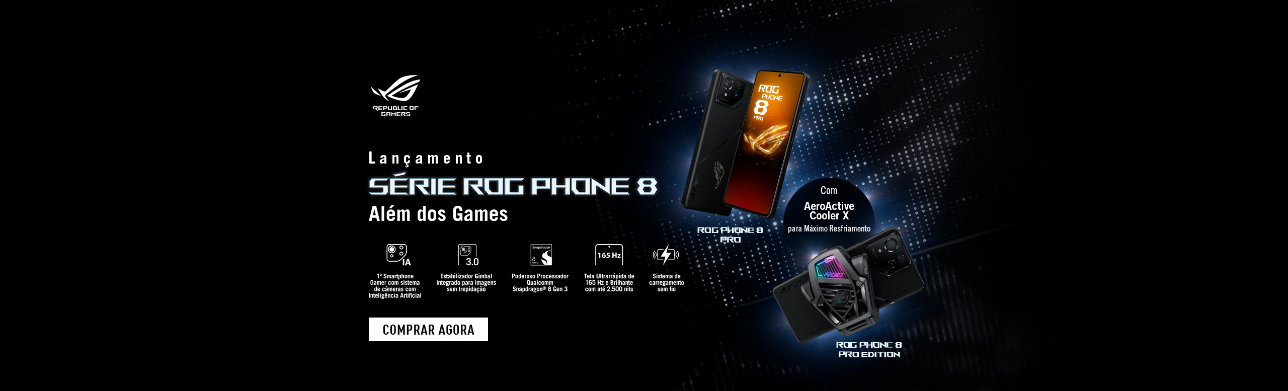 Lançamento ROG Phone 8