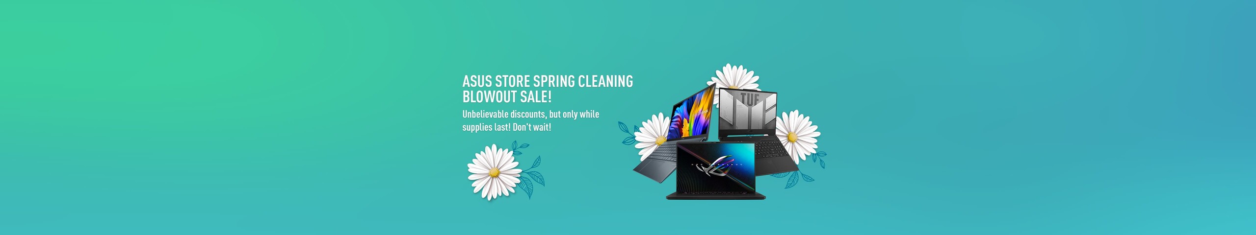 Spring Cleaning Blowout Sale