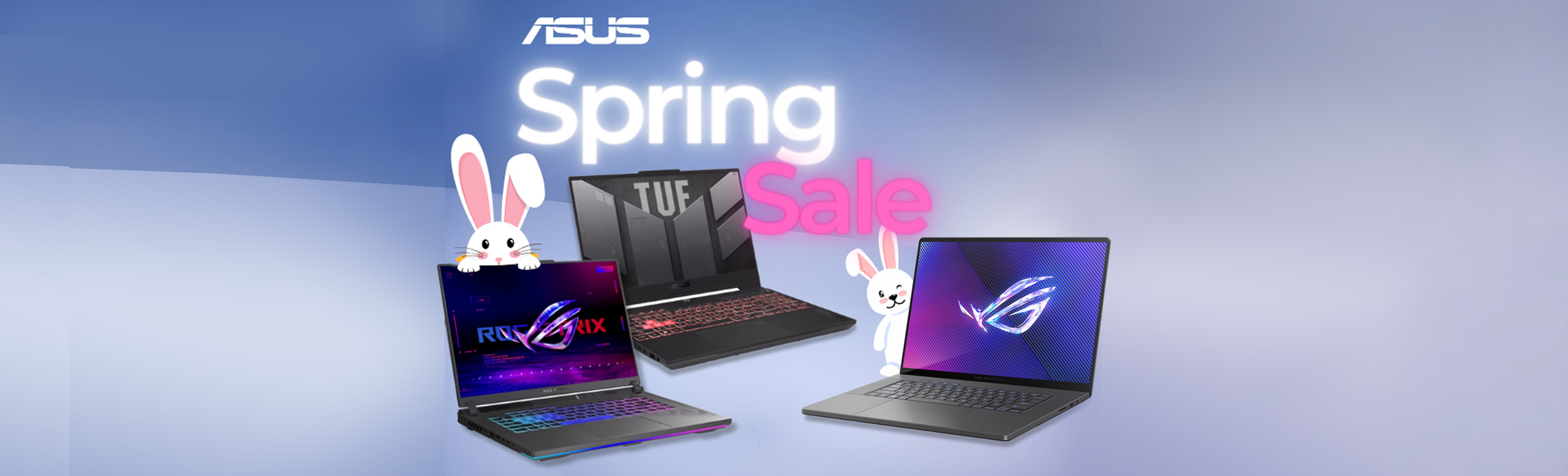 Frühlingssale: Gaming wie noch nie mit den ASUS Gaming Laptops!