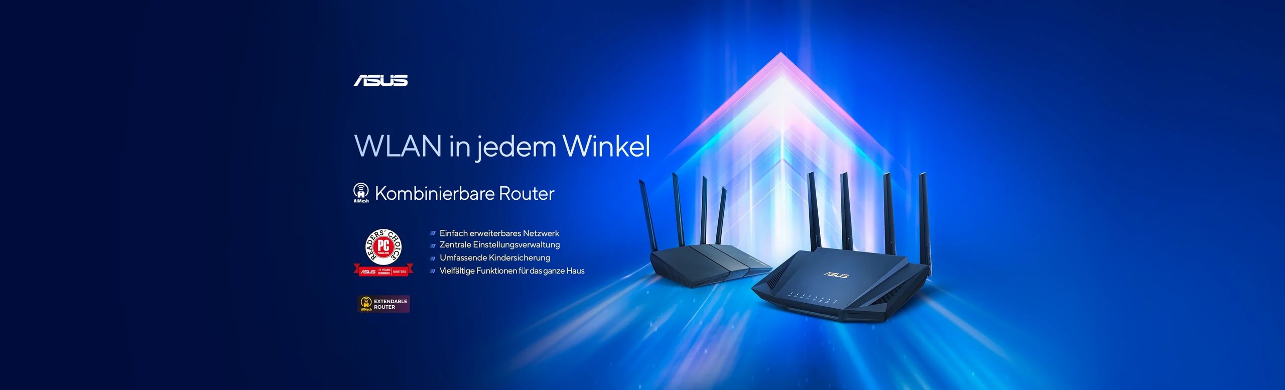 Kombinierbare Router