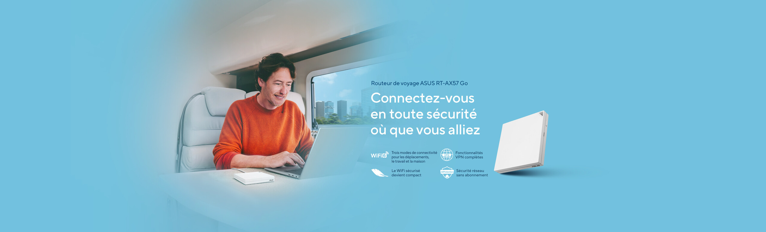 Router wi-fi RT-AX57 Go