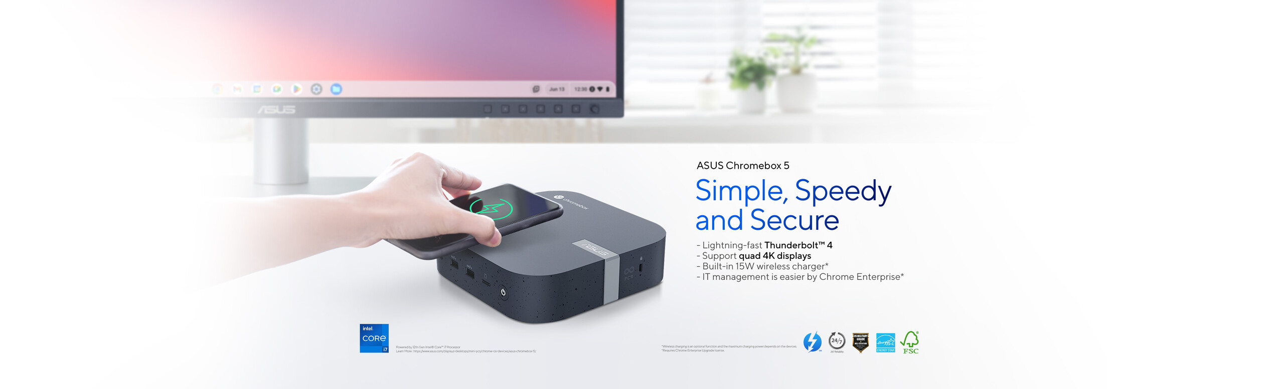 Learn more about ASUS Chromebox 5 features