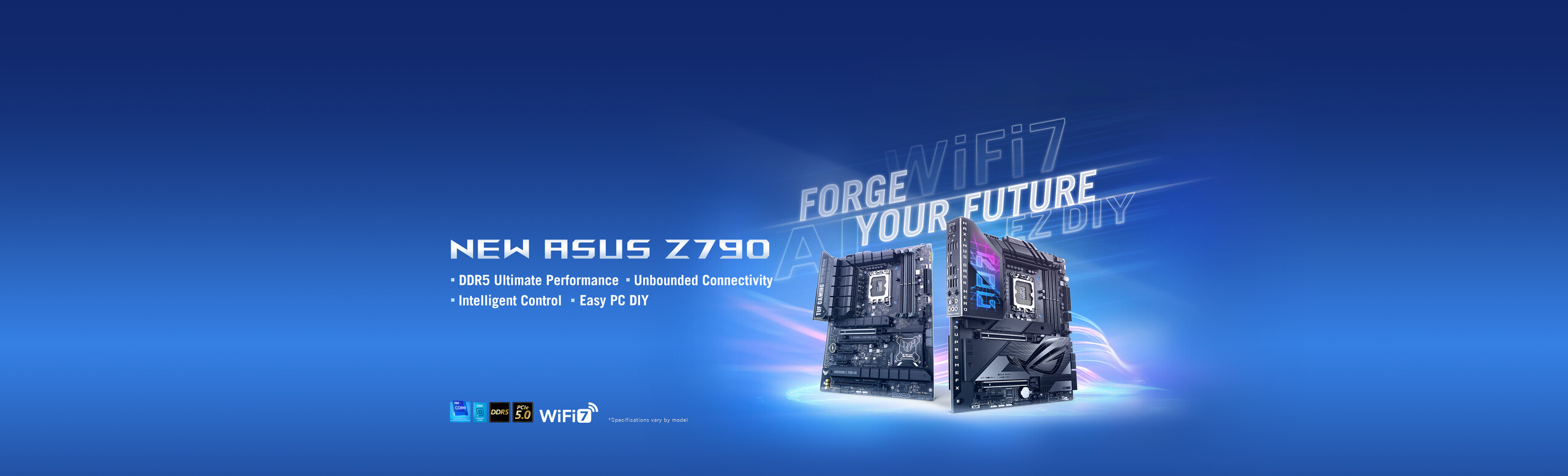 New ASUS Z790 Motherboards with 14th Gen Intel CPU support