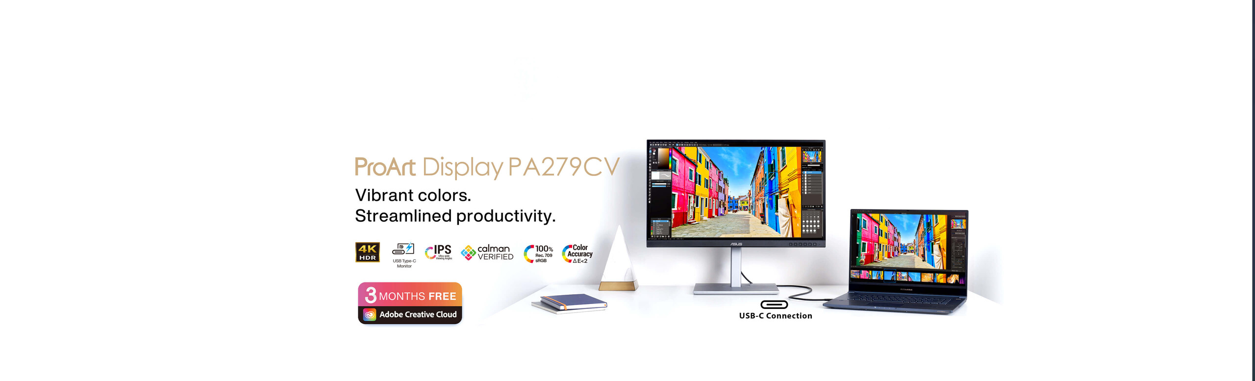 ASUS ProArt Display PA279CV Professional Monitor