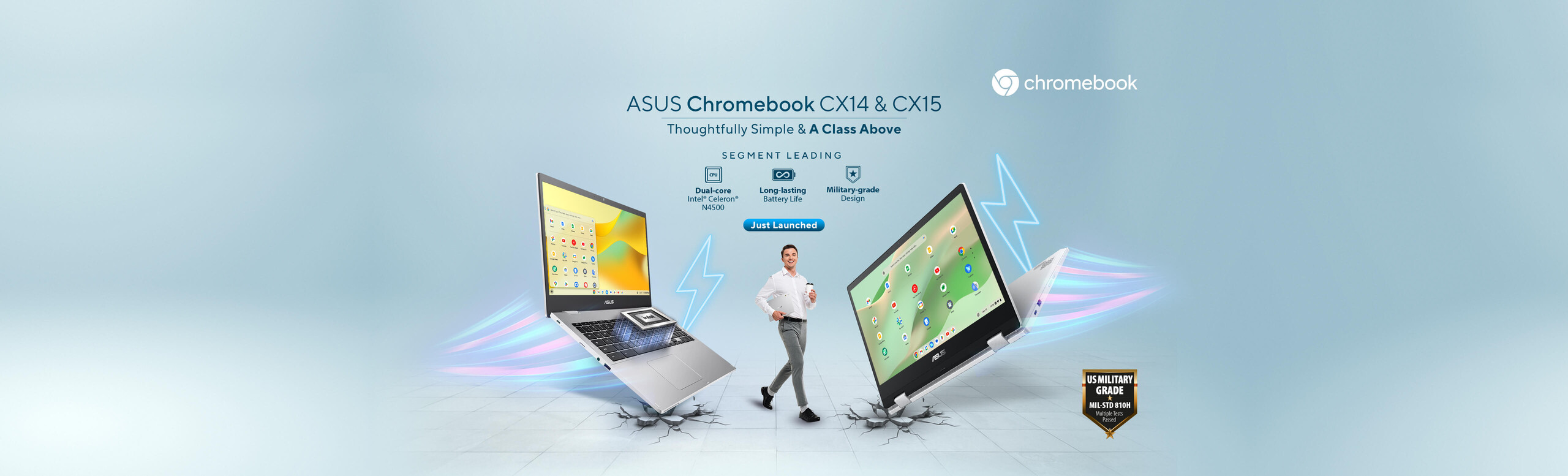 ASUS Chromebook CX14 & CX15