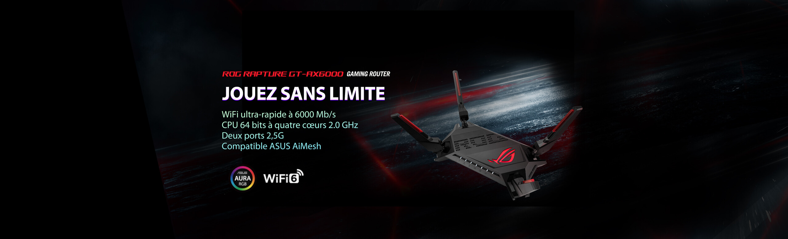 ROG Rapture GT-AX6000