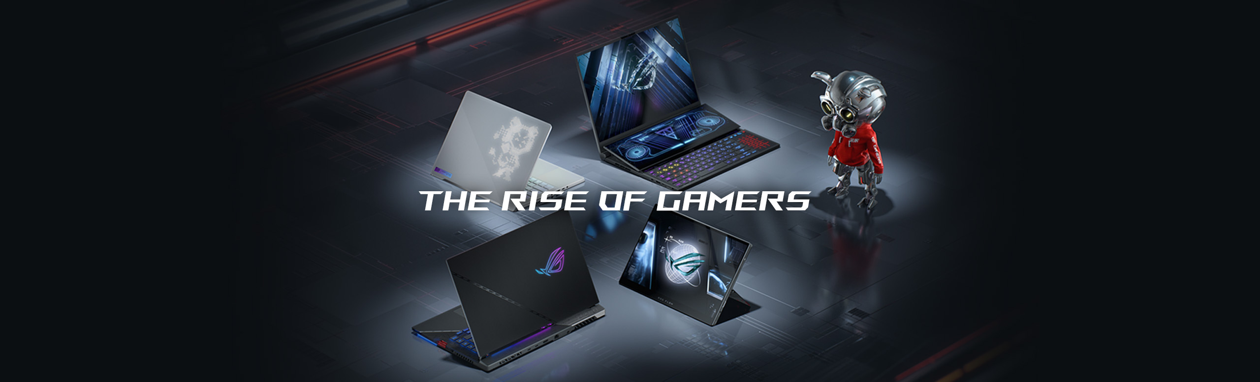 ROG Republic of Gamers/ The Rise of Gamers.