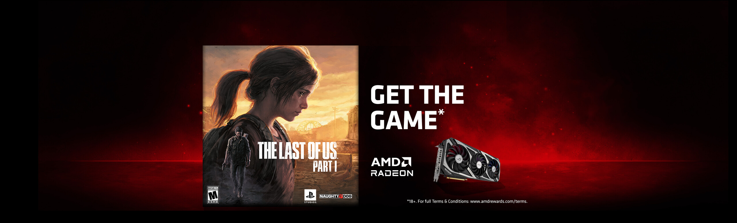 AMD Last of Us game bundle banner