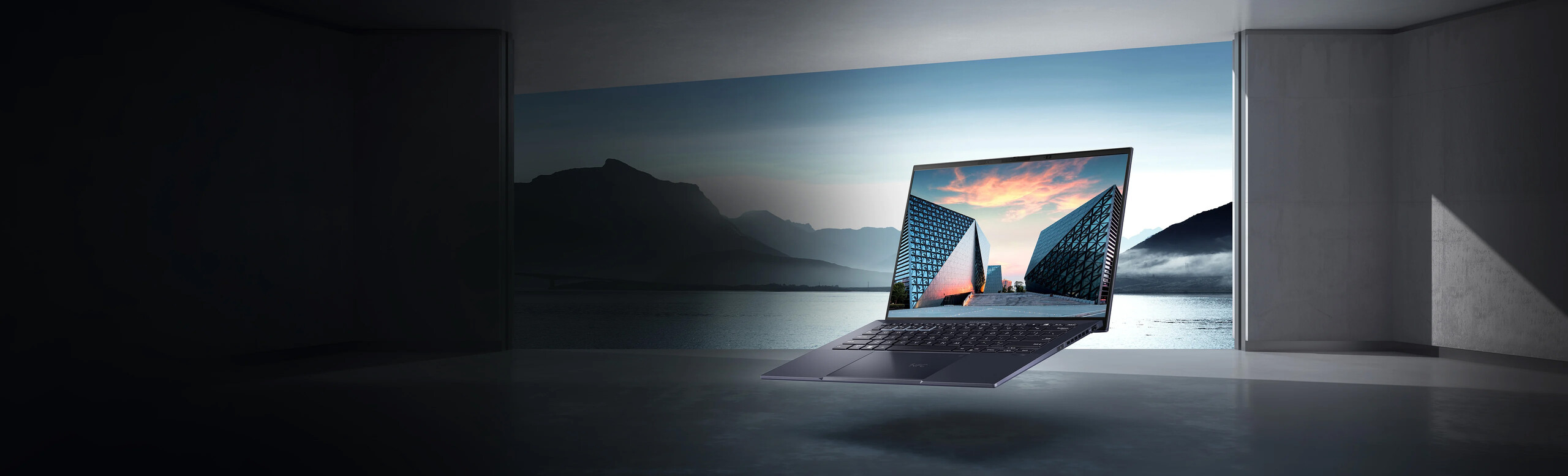 Image of ExpertBook B9 OLED  The epitome of sustainable excellence.  Learn more >