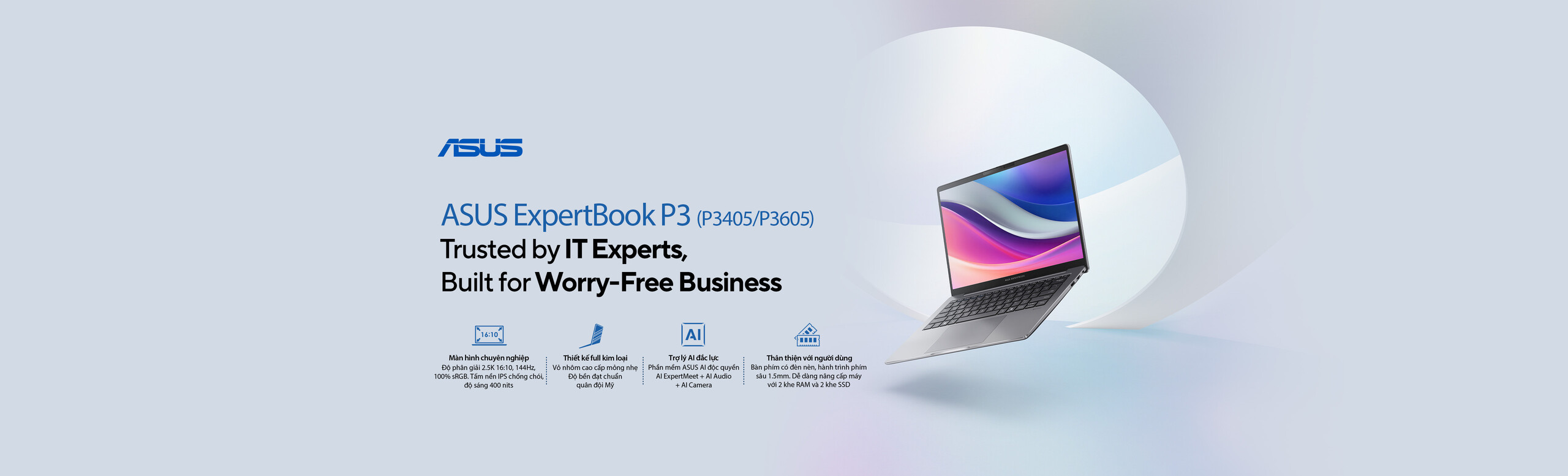 Expertbook P3 LAPTOP DOANH NGHIỆP