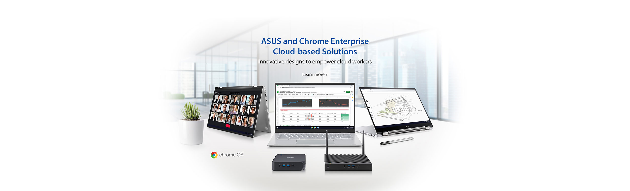 ASUS and Chrome Enterprise Cloud-Based Solutions