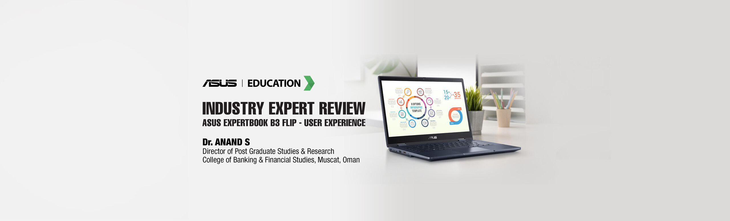 Industry Expert User review Dr. Anand S Launch Campaign