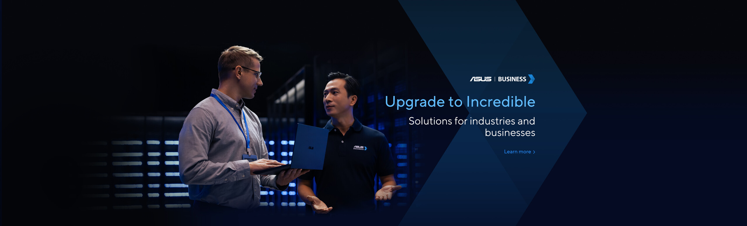 ASUS Business home page banner