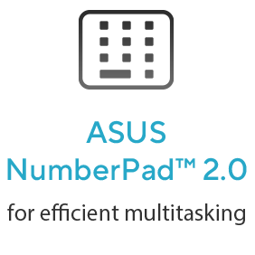 ASUS NumberPad 2.0 for efficient multitasking