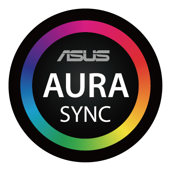 ASUS AURA SYNC campaigns logo