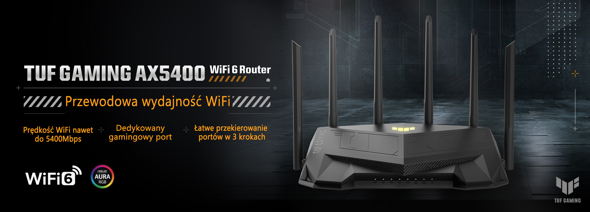 TUF Gaming AX5400 Router