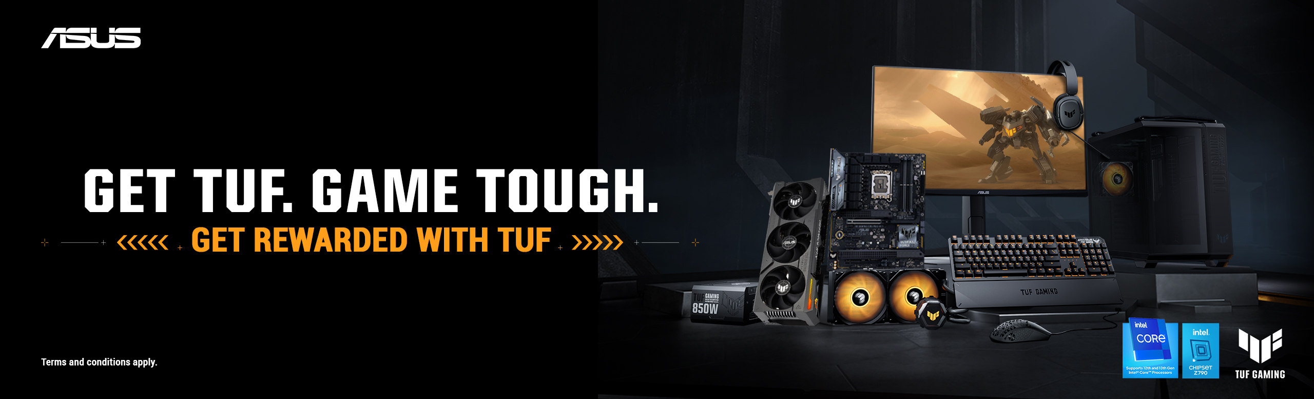 TUF Gaming  components and peripherals