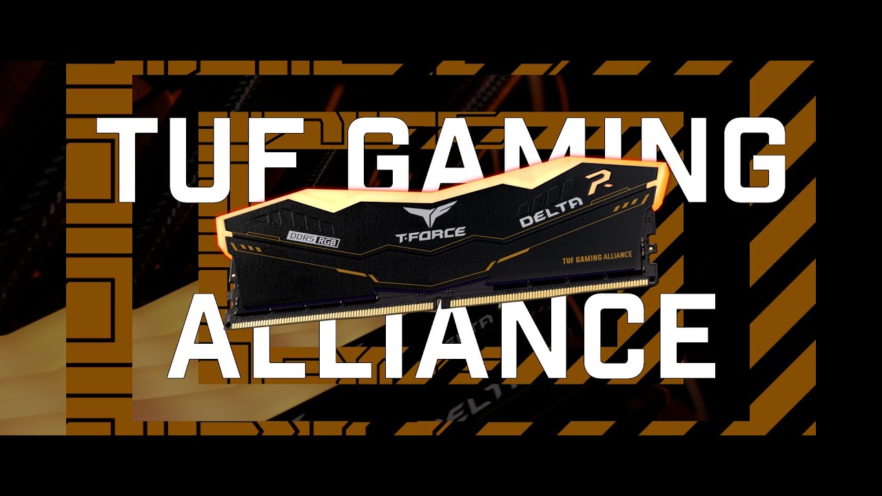 DELTA TUF Gaming Alliance RGB DDR5 product photo