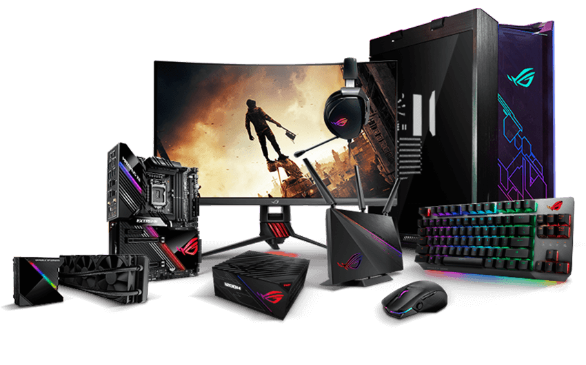 ASUS and ROG Monitors, PC Components, Routers & Peripherals