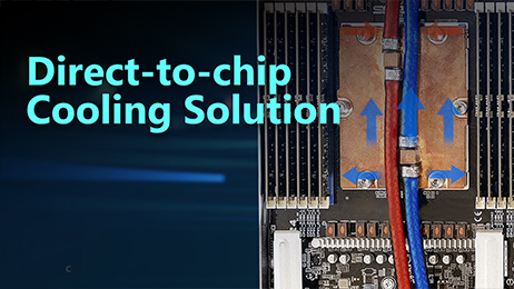 ASUS Direct-to-chip Cooling (D2C) Server Solution