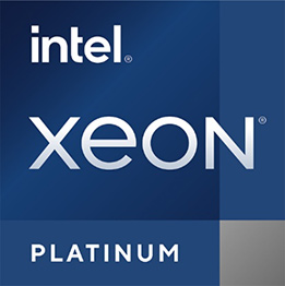 Intel xeon platinum logo