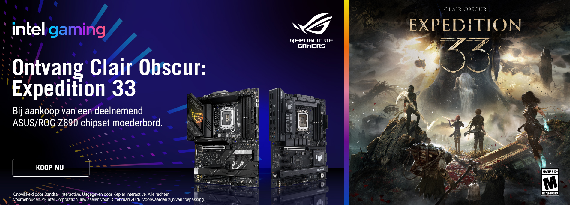 ASUS x Intel - Expedition 33