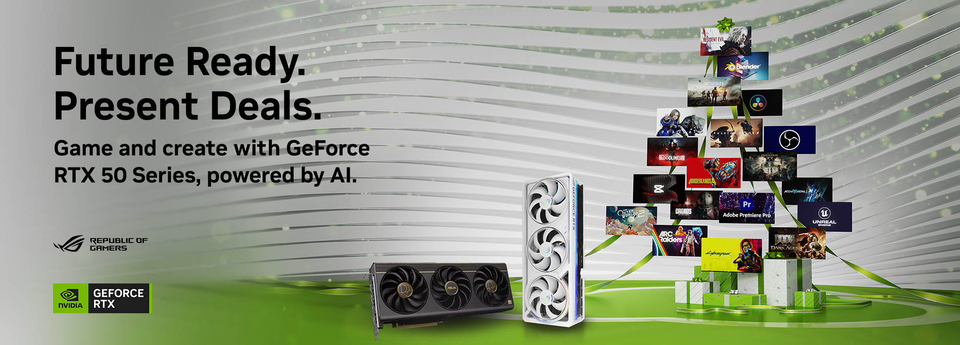 ASUS GeForce RTX 50 Series Graphics Card Holiday Sales 2025