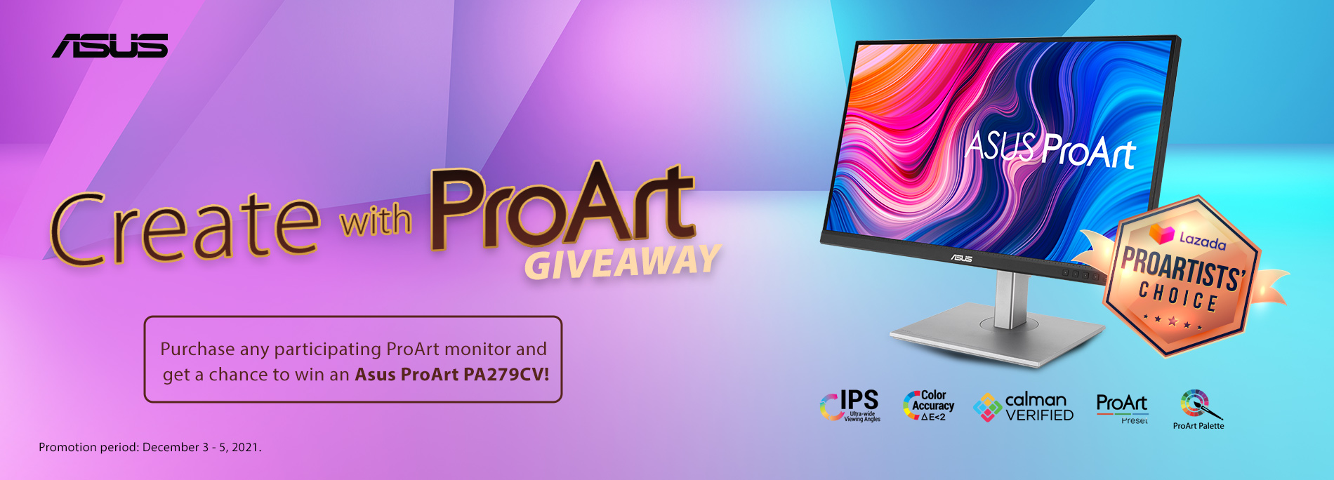 Create with ProArt Campaign Part 2 [Giveaway]