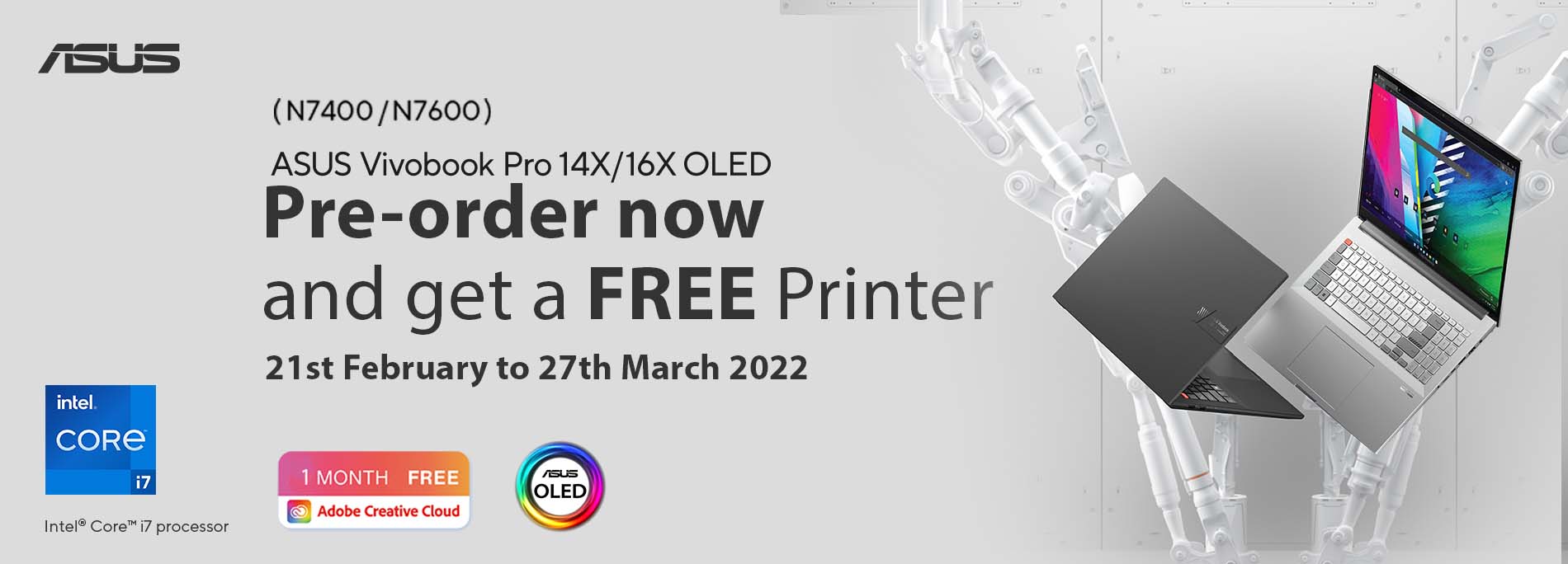 ASUS Vivobook Pro 14X/16X OLED Pre-Order