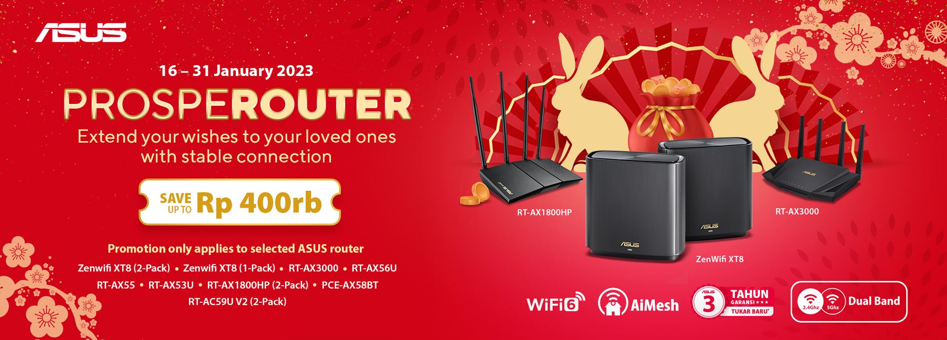 PROSPEROUTER — ASUS Wireless Router CNY Campaign 16-31 January 2023