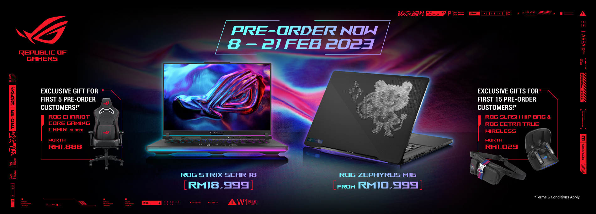 Pre-Order Malaysia's First 13th Gen Intel Core and GeForce RTX 40 Series Laptops