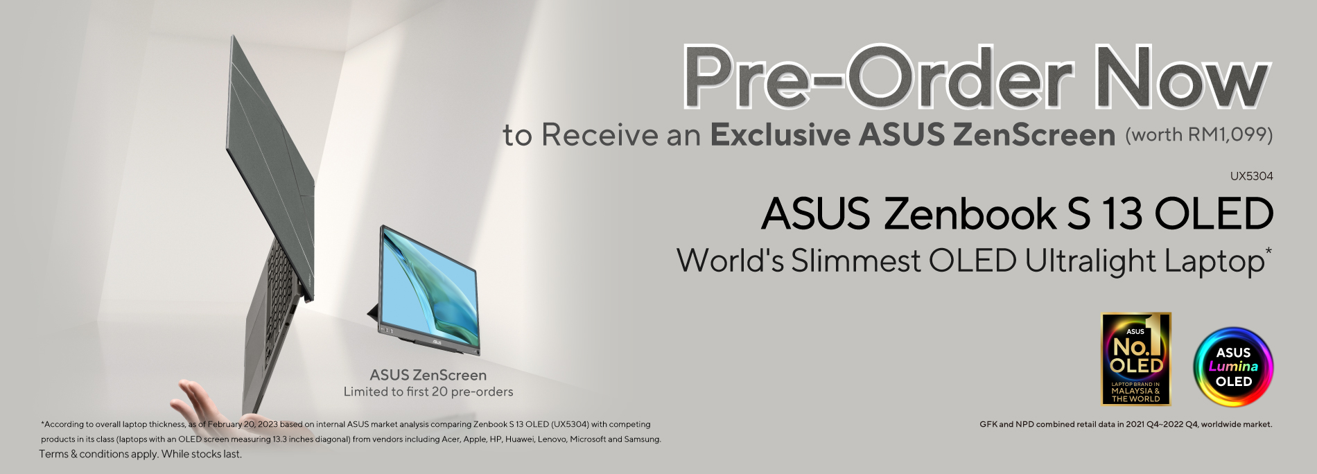 Pre-Order the Most Eco-Friendly Ultraportable ASUS Zenbook S 13 OLED
