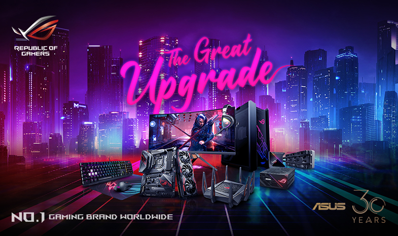 [ROG products only] The Great Upgrade promotion