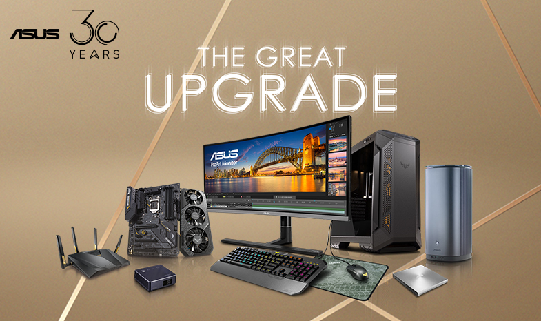 [ASUS products only] The Great Upgrade promotion
