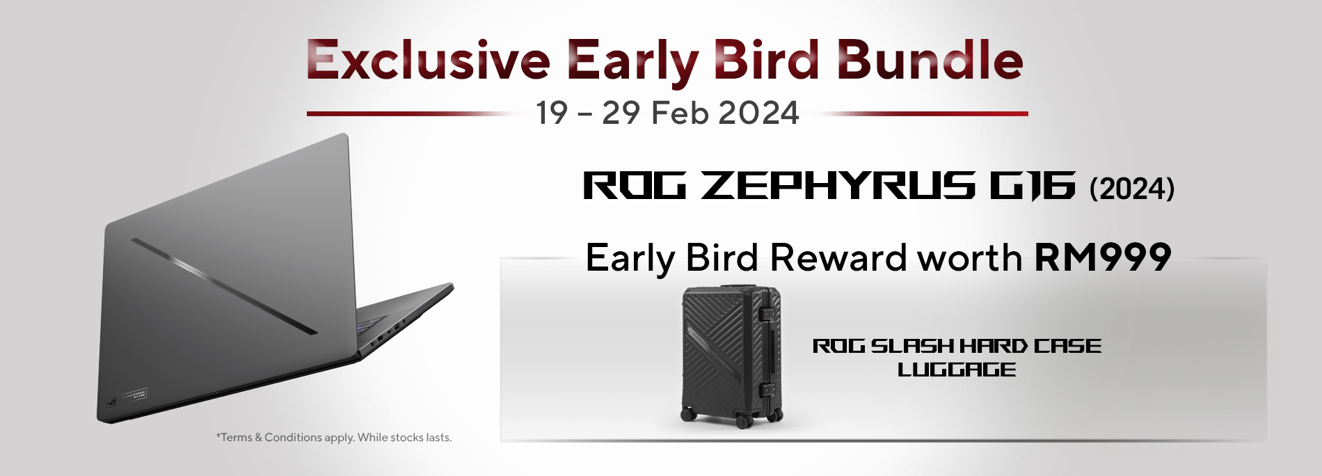 ROG Zephyrus G16 (2024): Available Now with Early Bird Reward worth RM999