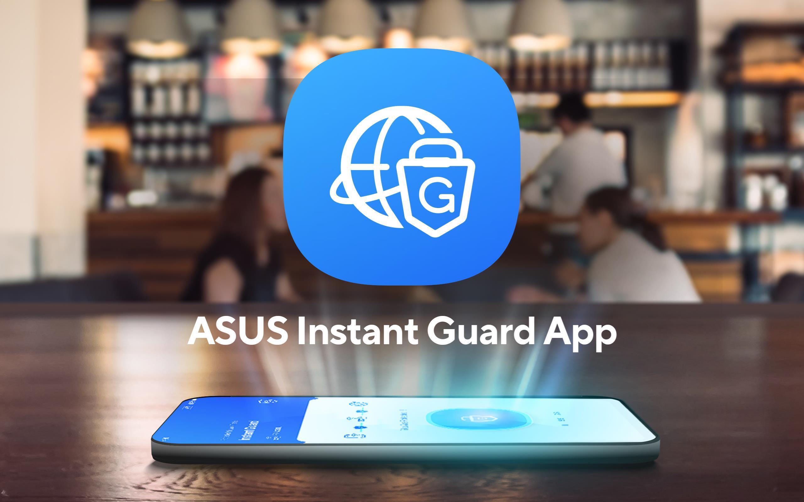 Aplikácia ASUS Instant Guard