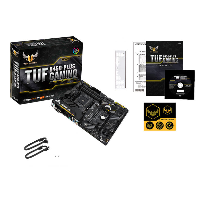 TUF B450-PLUS GAMING What’s In the Box image
