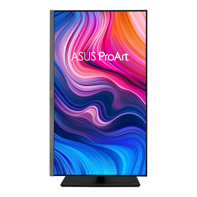ProArt Display PA32UCX-P, front view, in portrait mode