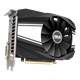 ASUS Phoenix GeForce GTX 1660 OC edition 6GB GDDR5 graphics card, angled bottom up view