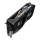 Dual series of GeForce RTX 2060 EVO graphics card, top view, highlighting the heatsink 