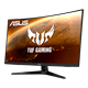 TUF Gaming VG328H1B, front view to the left
